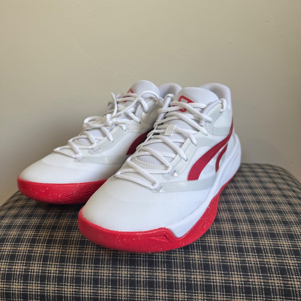 Puma Stewie 2 Team Breanna Stewart Basketball Shoes Size 11 White Red 379082 03
